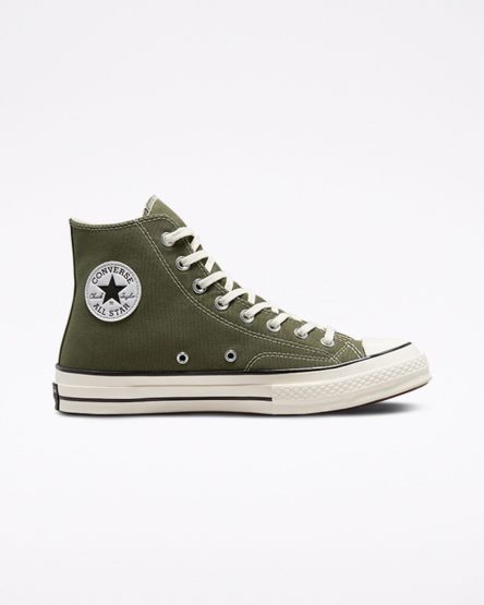 Women's Converse Chuck 70 Seasonal Color High Top Shoes Olive / Black | AU 41C50W